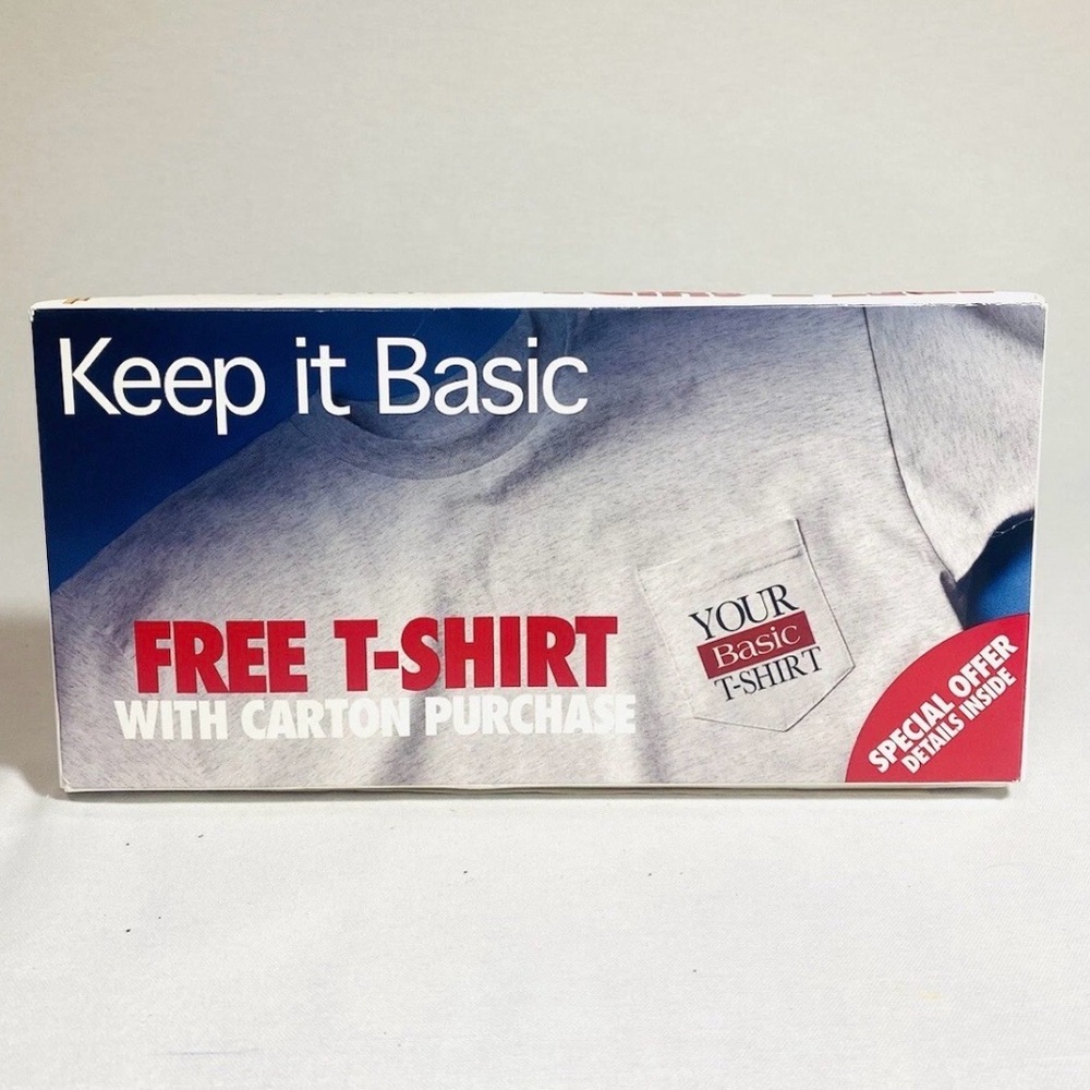 White Basic T-Shirt New in Box